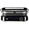 Miniatyrbild 3 av 4: DOMO Genius Klämgrill Elektrisk Non-stick-beläggning, med display Rostfritt stål, Svart