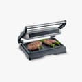 Miniatyrbild 3 av 4: Severin 2394 Klämgrill Elektrisk Grå-metallic
