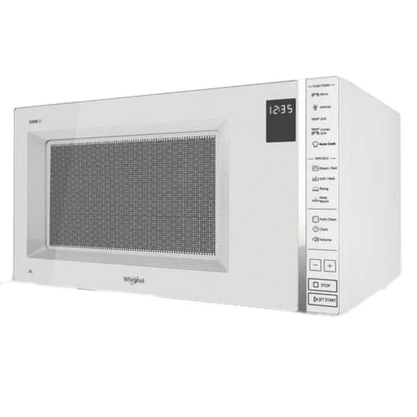 Mikrovågsugn med Grill Whirlpool Corporation MWP304W 30 L 1050 W