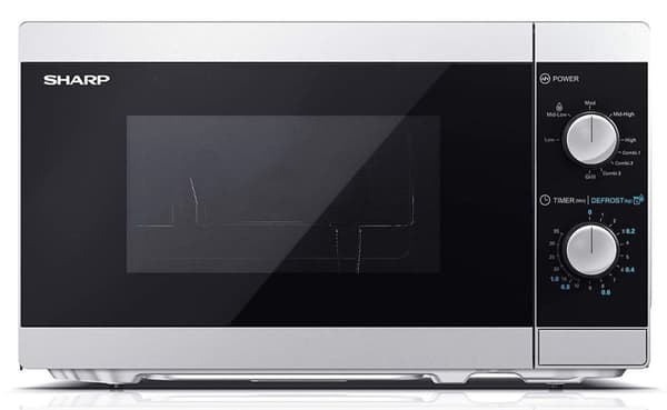 Sharp Home Appliances YC-MS01E-S mikrobølgeovn Bordplade Solo mikrobølgeovn 20 L 800 W