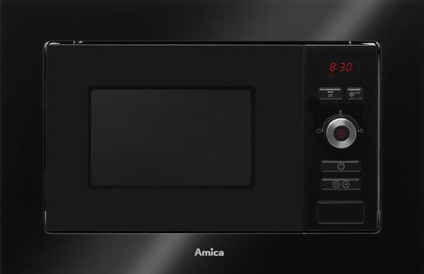 Amica AMMB20E1GB mikroaaltouuni Sisäänrakennettu grilli mikroaaltouuni 20 L 800 W Musta