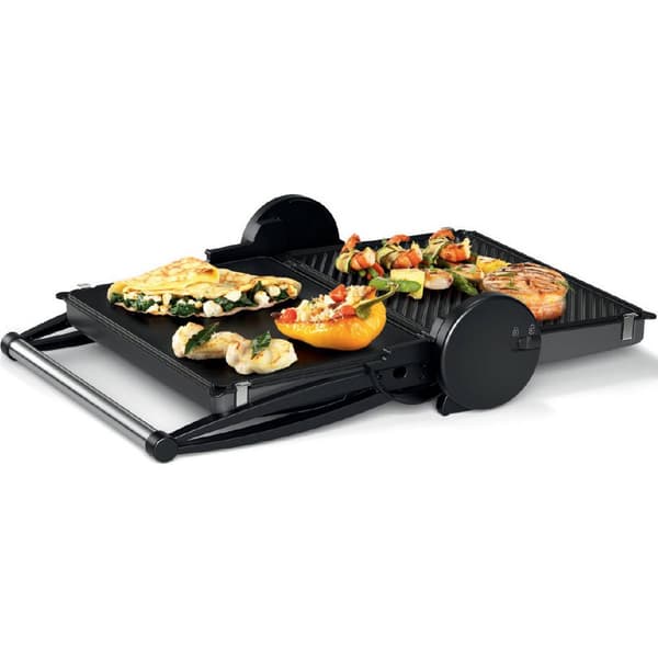 Bosch Haushalt TCG4215 Klämgrill Elektrisk Svart, Grå
