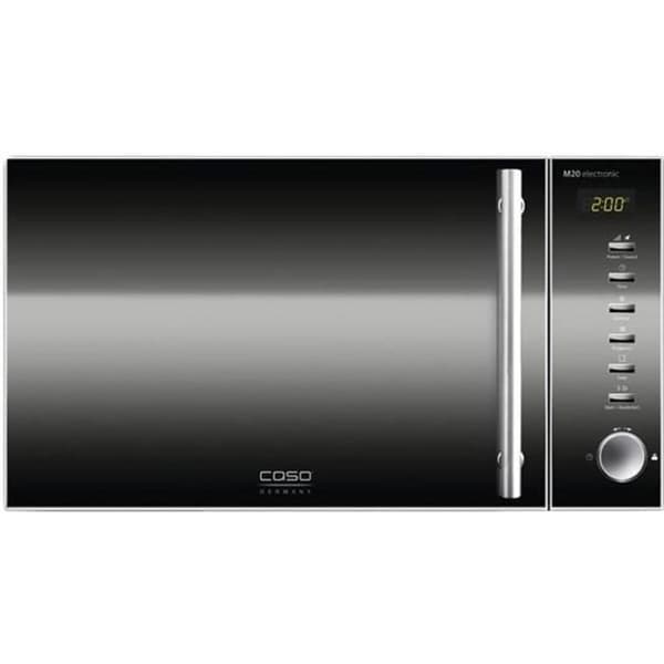 CASO Germany M 20 Fristående enkelfunktionsmikrovågsugn 20 liter 800 Watt silver