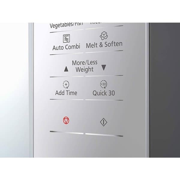 Panasonic NN-GT45KWSUG Fyr Micro-Ondes Grill 31L 1000W Inverter 24 Program för Avfrostning LED Vit