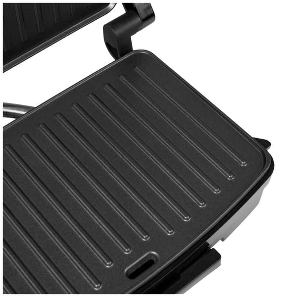 Princess Kompakt Klämgrill Elektrisk Non-stick-beläggning, Kontrolljus, Överhettningsskydd Svart