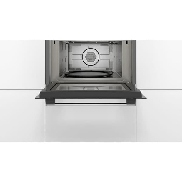 Grill inbyggd mikrovågsugn - 44 L - 900 W - Grill 1750 W - BOSCH CMA583MS0 - Rostfritt stål