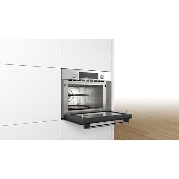 Grill inbyggd mikrovågsugn - 44 L - 900 W - Grill 1750 W - BOSCH CMA583MS0 - Rostfritt stål
