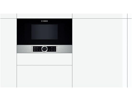 Bosch BFR634GS1 mikrovågsugn Inbyggd 21 l 900 W Rostfritt stål