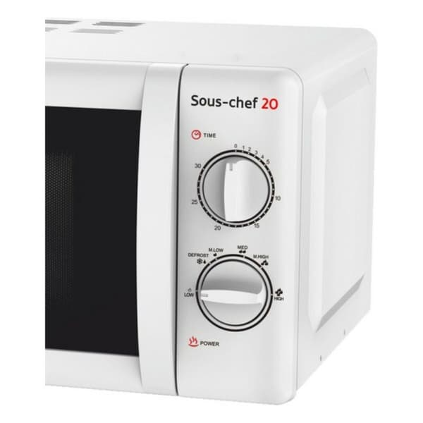 Mikrovågsugn med Grill Haeger MW-70W.006A 20 L Vit 700W