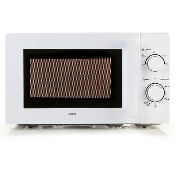 DOMO DO2329 mikrovågsugn - 20L - 700W - 25,5 cm bricka - timer upp till 35 minuter
