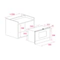 Pikkukuva 2 / 2: Mikroaaltouuni Teka ML 8220 BIS Harmaa 1200 W 22 L