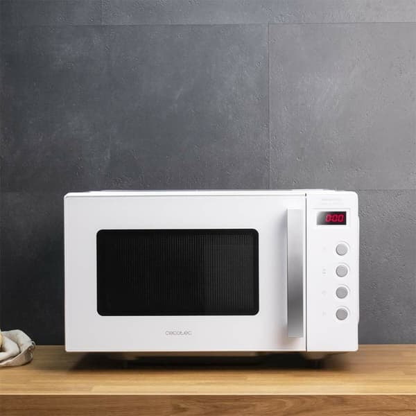 Mikrovågsugnen Cecotec GrandHeat 2000 Flatbed 700W Vit 20 L