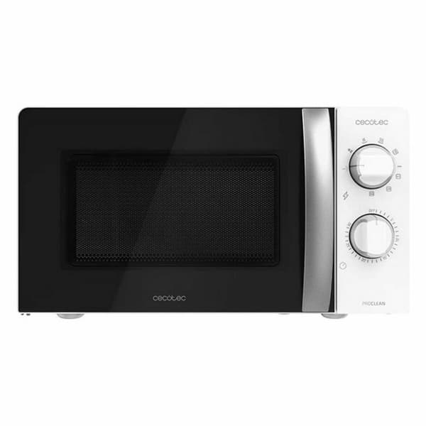 Mikrobølgeovnen med Grill Cecotec ProClean 2110 20 L 700W Hvid Multifarvet 700 W 20 L