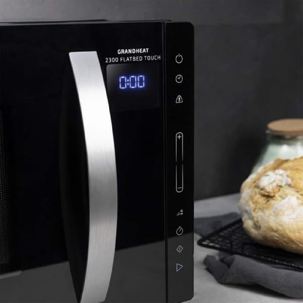 Cecotec Mikrovågsugn utan tallrik GrandHeat 2300 Flatbed Touch Black