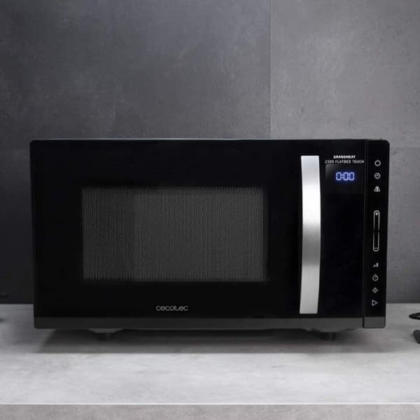 Cecotec Mikrovågsugn utan tallrik GrandHeat 2300 Flatbed Touch Black