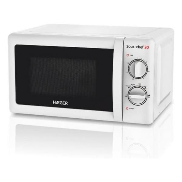 Mikrovågsugn Haeger Sous-chef 20 20 L Vit 700 W (20 L) 700W
