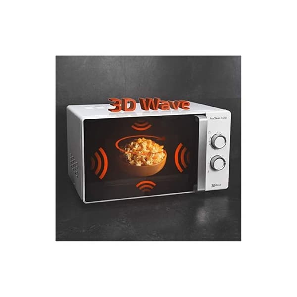 Cecotec Microwave ProClean 4010. Kapacitet 23 L, Ready2Clean-beläggning, 700 W effekt, 6 driftnivåer, timer