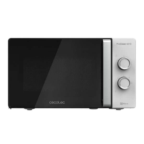 Cecotec Microwave ProClean 4010. Kapacitet 23 L, Ready2Clean-beläggning, 700 W effekt, 6 driftnivåer, timer