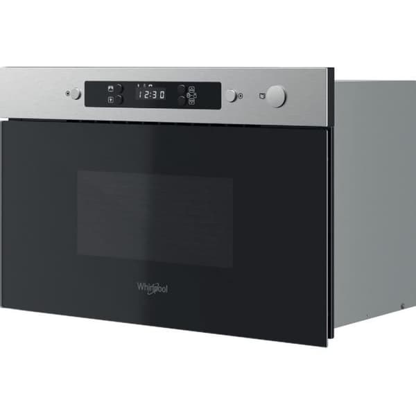 Inbyggd mikrovågsugn WHIRLPOOL MBNA900X - 22L -750 Watt - Jet Defrost - Rostfritt stål