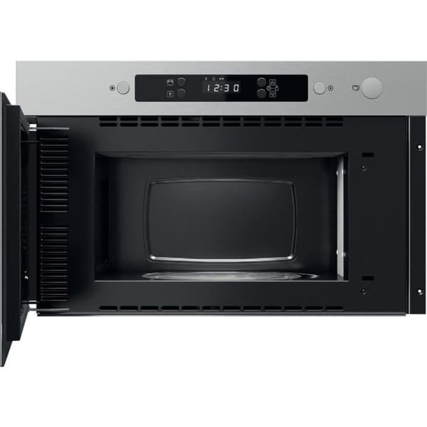 Inbyggd mikrovågsugn WHIRLPOOL MBNA900X - 22L -750 Watt - Jet Defrost - Rostfritt stål