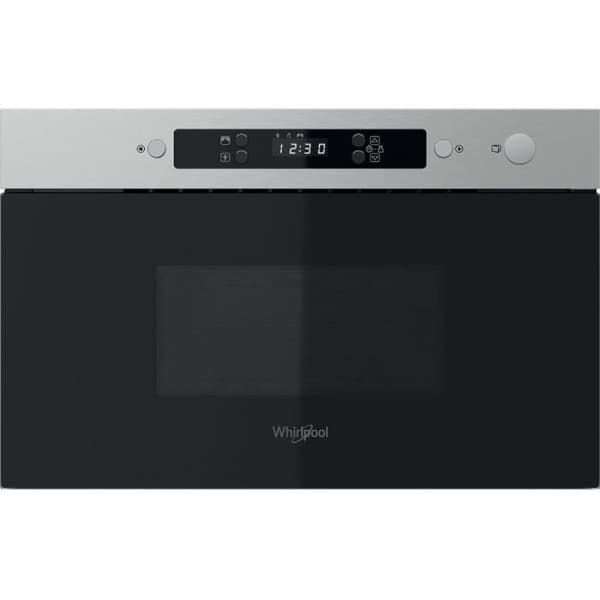 Inbyggd mikrovågsugn WHIRLPOOL MBNA900X - 22L -750 Watt - Jet Defrost - Rostfritt stål