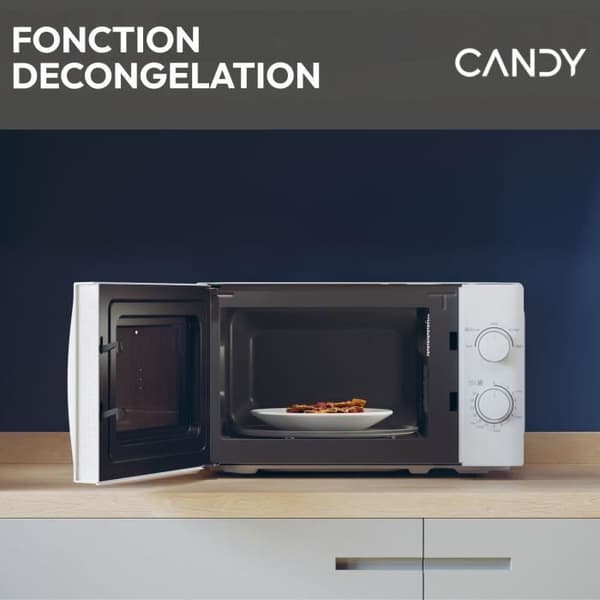 CANDY mikrovågsugn CMW20SMW 700W - 20 L - Vit