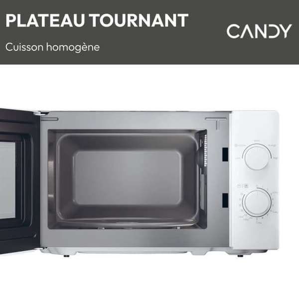 CANDY mikrovågsugn CMW20SMW 700W - 20 L - Vit