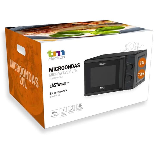 Tm Electron Mikrobølgeovn Tmpmw002blk 700w Søvfarvet One Size / EU Plug