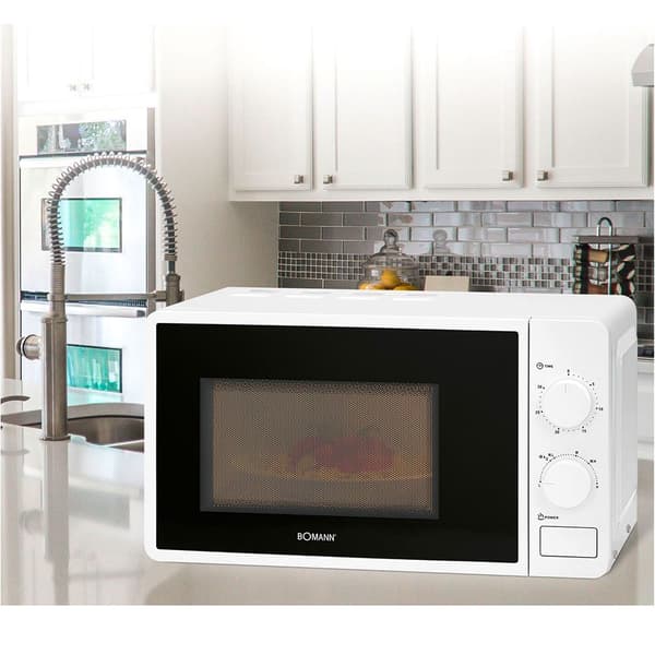 Bomann Mw 6014 Cb Mikrobølgeovn 700w Hvid 20 Liters / EU Plug