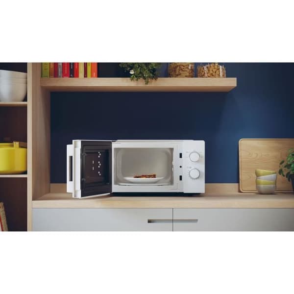 CMW20SMWLI Mono CANDY Idea mikrovågsugn - 20L - MO: 700W - Mekaniskt gränssnitt - 5 effektnivåer - Vit
