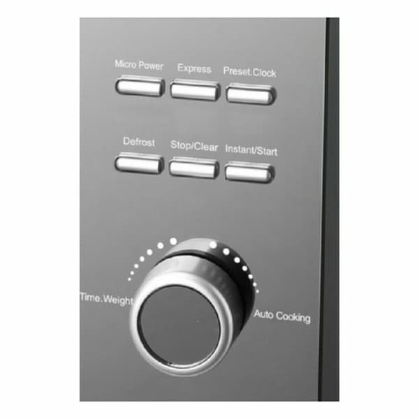 Mikrovågsugn med Grill Haeger MW-80B.008A Grå 800W