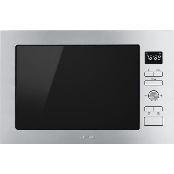 Smeg FMI425X inbyggd grill mikrovågsugn - 25 liter - 900 Watt - rostfritt stål
