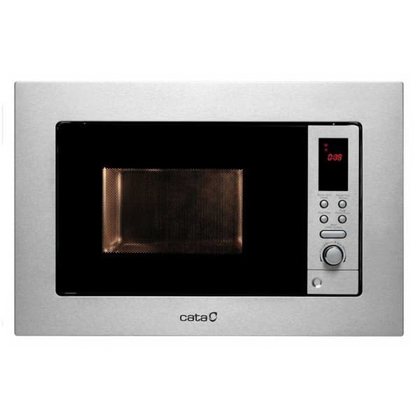 Cata Sisäänrakennettu Mikroaaltouuni Grillillä Mc 20 D 1000w Hopeinen 20 Liters / EU Plug