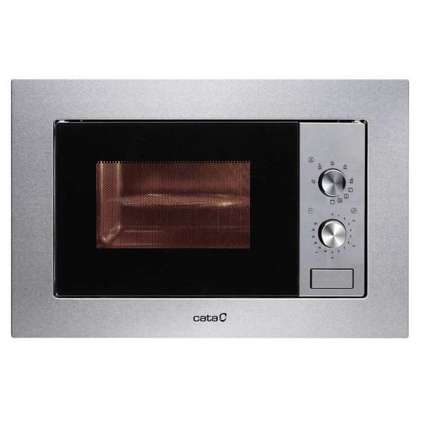Cata Sisäänrakennettu Mikroaaltouuni Grillillä Mc 20 Ix 1100w Hopeinen 20 Liters / EU Plug