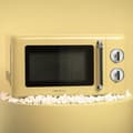 Miniatyrbild 3 av 5: Cecotec ProClean 3010 Retro Yellow 20-litre manual microwave with 700 W.