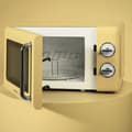 Miniatyrbild 5 av 5: Cecotec ProClean 3010 Retro Yellow 20-litre manual microwave with 700 W.