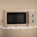Miniatyrbild 3 av 5: Cecotec ProClean 3010 Retro Beige 20-litre manual microwave with 700 W.