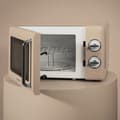 Miniatyrbild 5 av 5: Cecotec ProClean 3010 Retro Beige 20-litre manual microwave with 700 W.