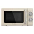 Miniatyrbild 1 av 5: Cecotec ProClean 3010 Retro Beige 20-litre manual microwave with 700 W.