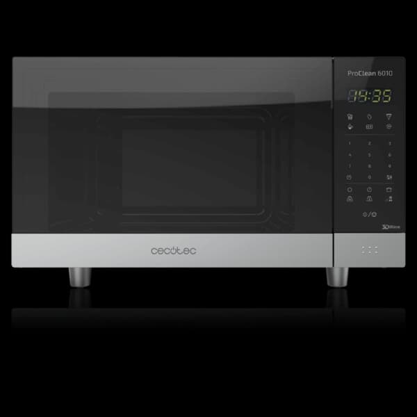 Cecotec 23-litre capacity microwave, Ready2Clean coating and 3DWave technology.