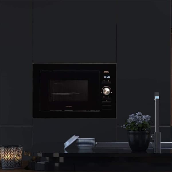 Cecotec Digital built-in microwave with grill, 25-litre capacity and 900 W.