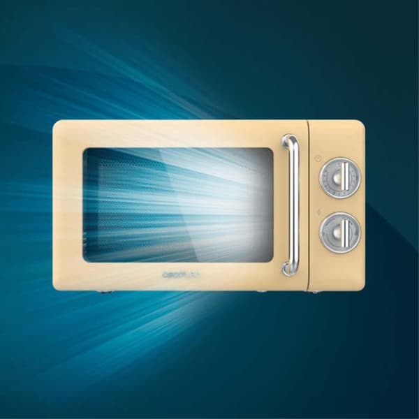 Cecotec Mikrovågsugn Proclean 3010 Retro 20l 700w  20 Liters / EU Plug
