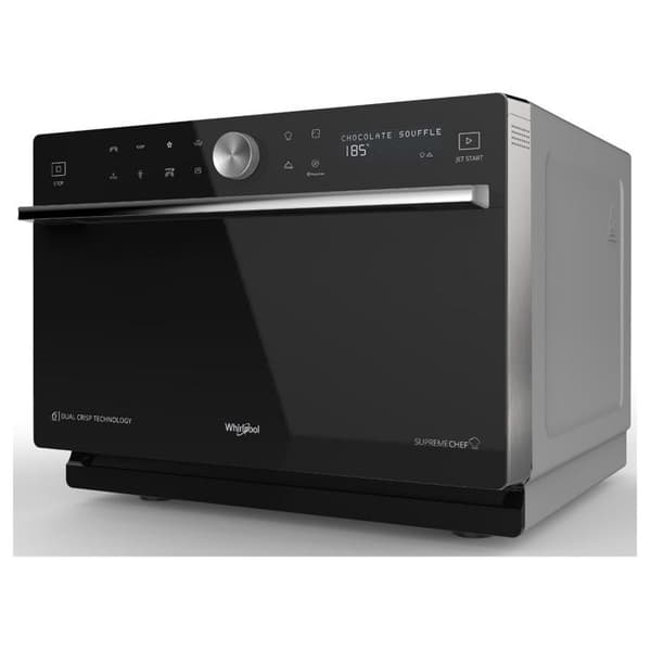 Whirlpool Kombinationsmikrovågsugn 33l 1000w svart - MWSC9133SB
