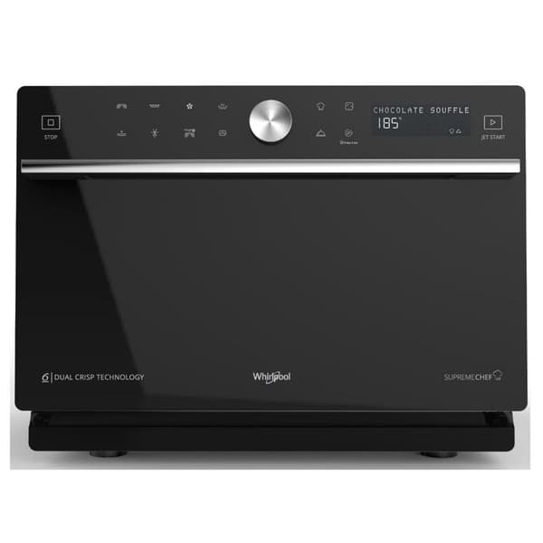 Whirlpool Kombinationsmikrovågsugn 33l 1000w svart - MWSC9133SB