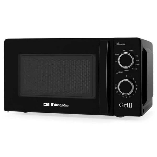 Orbegozo Mikroovn Med Grill Mig2131 700w Sort 20 Liters / EU Plug