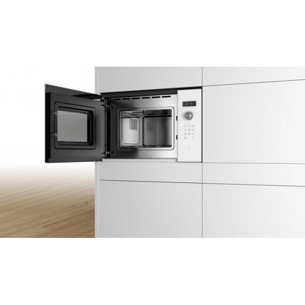 Bosch BFL524MW0 Serie 6 -mikrovågsugn, vit