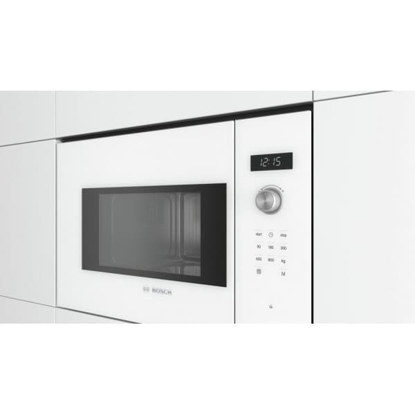 Bosch BFL524MW0 Serie 6 -mikrovågsugn, vit