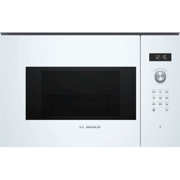 Bosch BFL524MW0 Serie 6 -mikrovågsugn, vit