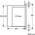 Miniatyrbild 5 av 7: Bosch BFL520MW0 Serie 4 -mikrovågsugn, vit