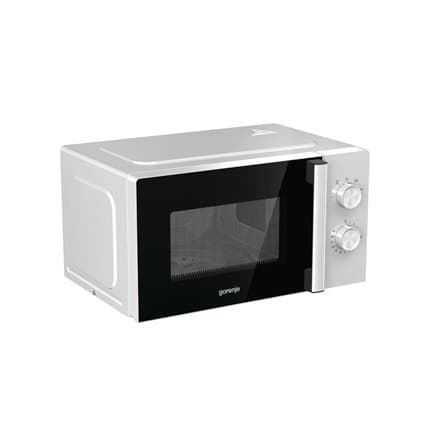 Gorenje | MO20E1WH | Mikrobølgeovn | Fritstående | 20 L | 800 W | Grill | hvid